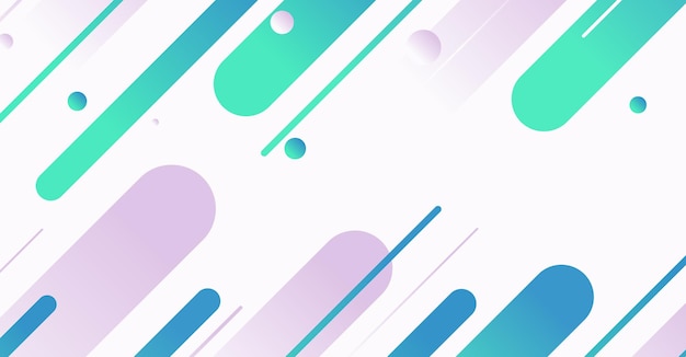 Fondo de forma geométrica mínima abstracta con gradiente