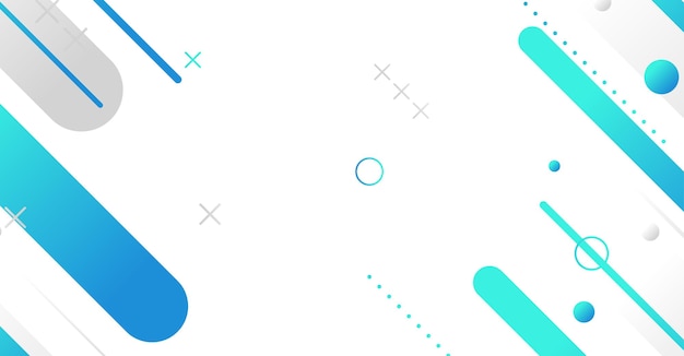 Fondo de forma geométrica mínima abstracta con gradiente
