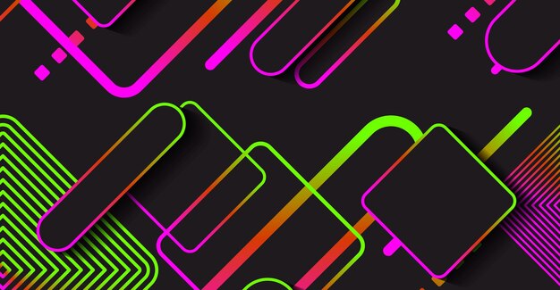 Fondo de forma geométrica minimalista moderna y abstracta con gradiente