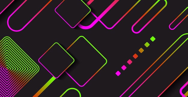 Fondo de forma geométrica minimalista moderna y abstracta con gradiente