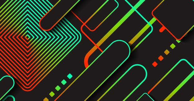 Fondo de forma geométrica minimalista moderna y abstracta con gradiente