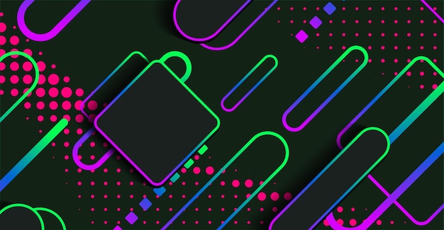 Fondo de forma geométrica minimalista moderna y abstracta con gradiente