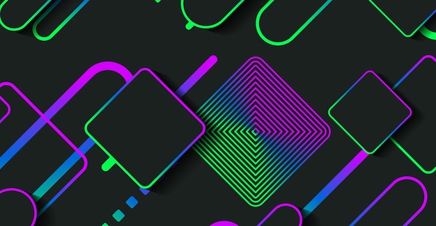 Fondo de forma geométrica minimalista moderna y abstracta con gradiente