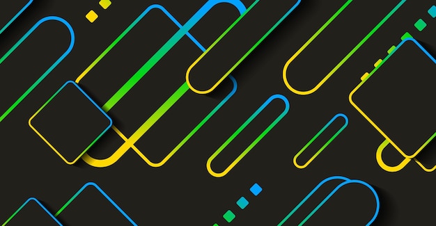 Fondo de forma geométrica minimalista moderna y abstracta con gradiente