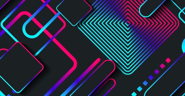 Fondo de forma geométrica minimalista moderna y abstracta con gradiente