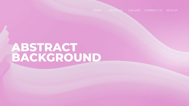 Fondo de forma de gradiente fluido de onda abstracta moderna