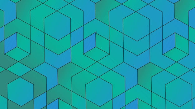 Fondo de forma de línea de degradado verde Resumen EPS Vector
