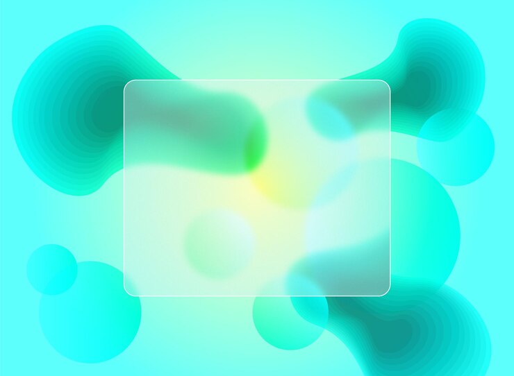 Vector fondo de forma de onda degradado de color vivo fluido de moda