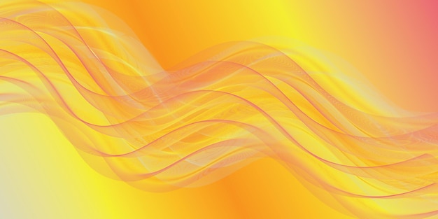 Fondo De Forma Ondulada Colorida Abstracta Moderna