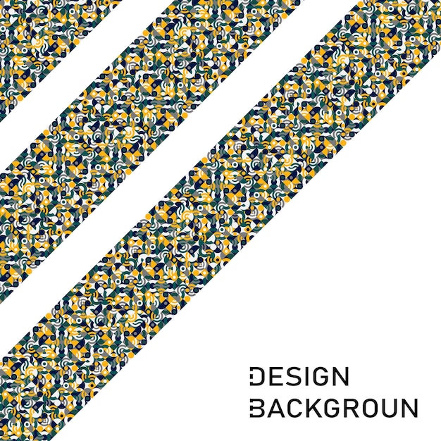 Fondo formas abstractas Bauhaus Formas geométricas modernas triángulos cuadrados círculos de formas mínimas Vector
