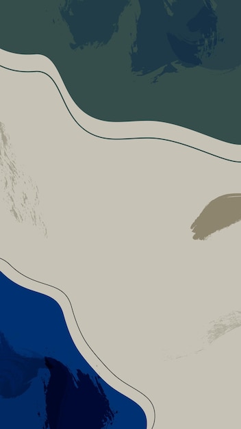 Fondo de formas abstractas con color verde azul