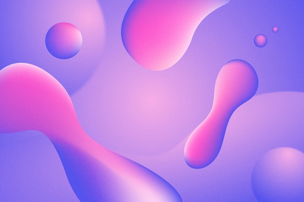 Fondo de formas abstractas degradado