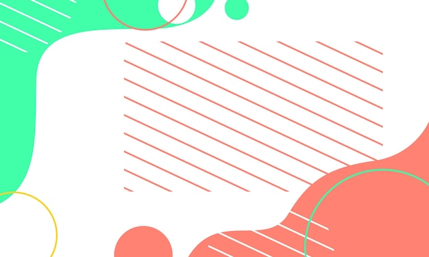 Fondo de formas abstractas dibujadas a mano Fondo minimalista dibujado a mano
