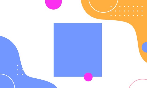 Fondo de formas abstractas dibujadas a mano Fondo minimalista dibujado a mano