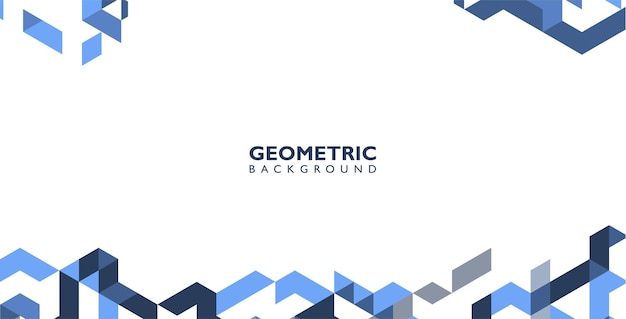 Fondo de formas geométricas abstractas planas