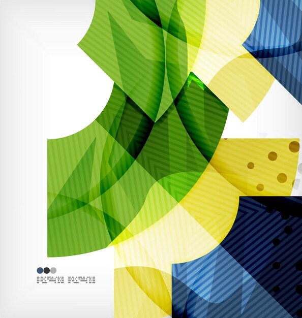 Fondo de formas geométricas abstractas