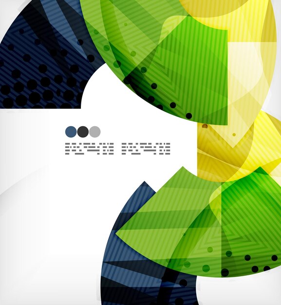 Fondo de formas geométricas abstractas