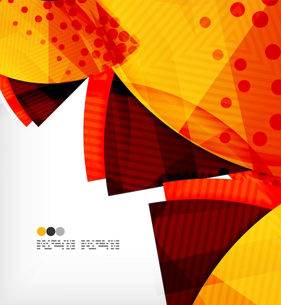 Fondo de formas geométricas abstractas