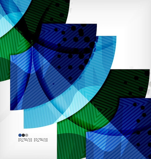 Fondo de formas geométricas abstractas