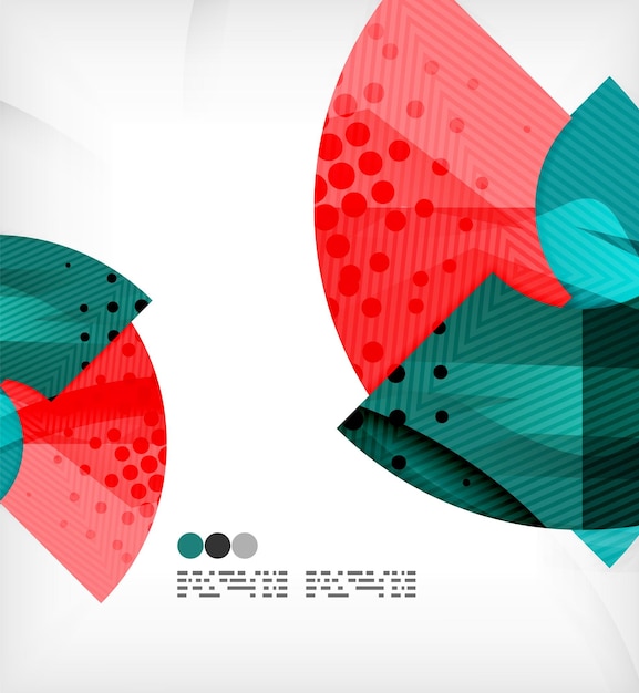 Fondo de formas geométricas abstractas