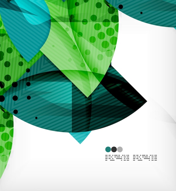 Fondo de formas geométricas abstractas
