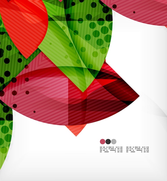 Fondo de formas geométricas abstractas