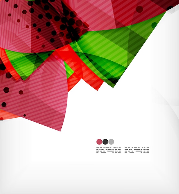 Fondo de formas geométricas abstractas