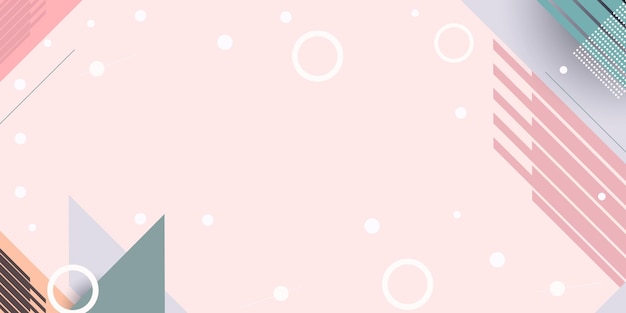 Fondo de formas geométricas abstractas