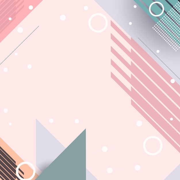 Fondo de formas geométricas abstractas