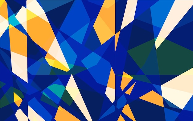 fondo de formas geométricas azules abstractas