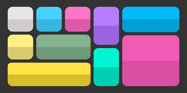 Fondo De Formas Geométricas Coloridas