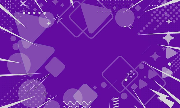Fondo de formas geométricas en gradiente