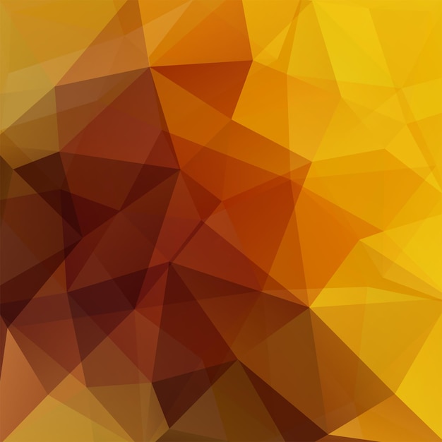 Fondo de formas geométricas patrón de mosaico marrón vector EPS 10 Ilustración vectorial