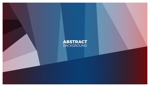 Fondo de formas geométricas de triángulo polivinílico bajo blanco azul abstracto vector gratuito