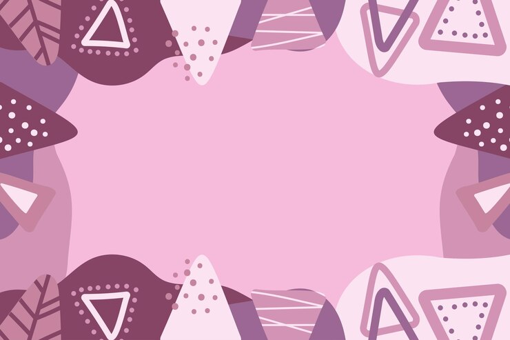 Fondo de formas orgánicas abstractas dibujadas a mano