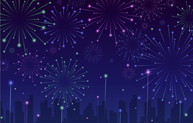 El fondo de los fuegos artificiales_ma0521
