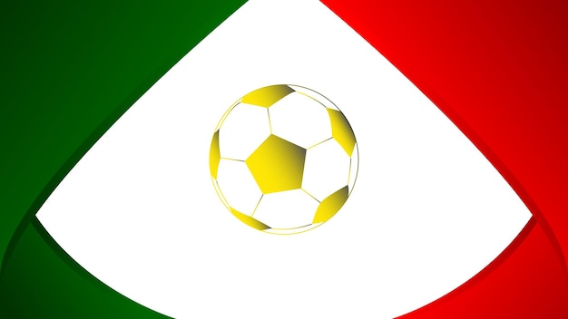 Fondo de fútbol sobre el tema de la ilustración de vector de bandera de Portugal