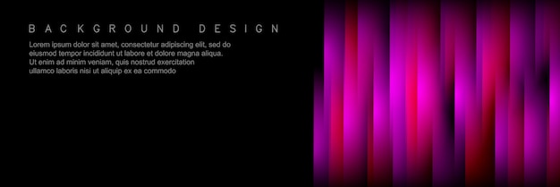 Fondo futurista abstracto con efecto de luz brillante Ilustración vectorial