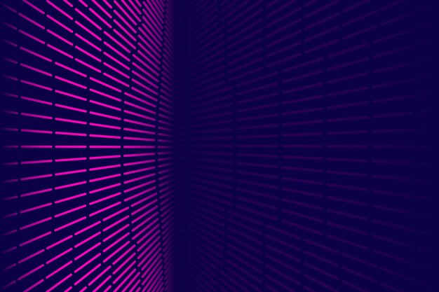Fondo futurista en estilo retro Paisaje de cuadrícula digital de los años 80 Fondo vectorial para fiesta