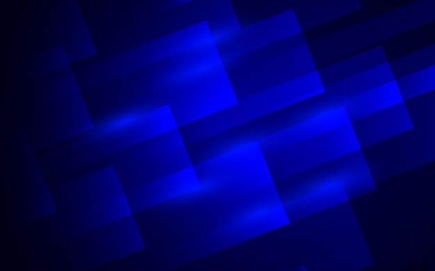 Vector fondo futurista con luz de neón azul