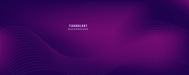 Fondo futurista de la tecnología digital abstracta