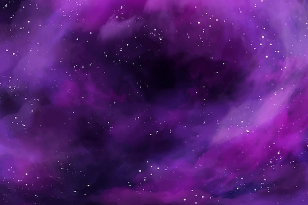 Fondo de galaxia acuarela