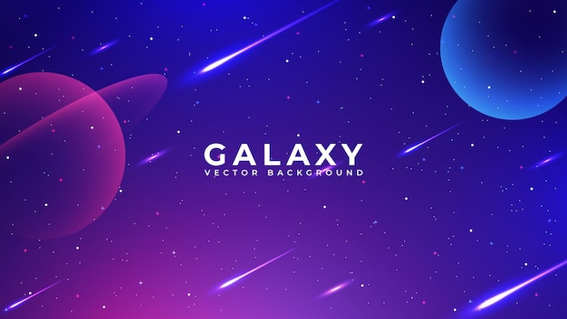 El fondo de la galaxia en gradiente