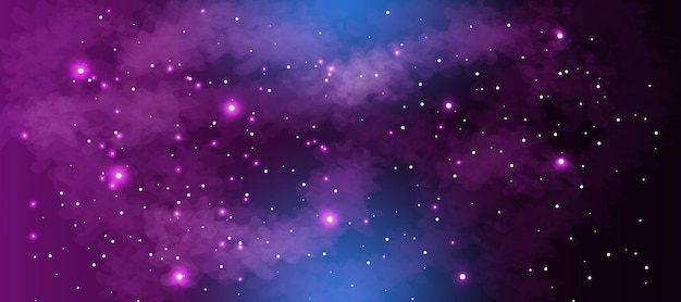 Fondo galaxia realista