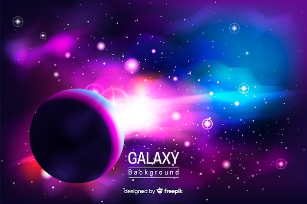 Vector fondo de galaxia