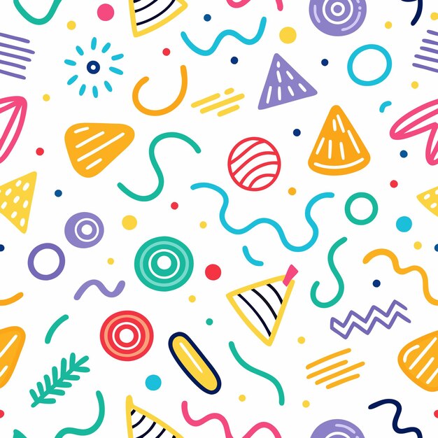 fondo garabateado colorido diseño minimalista