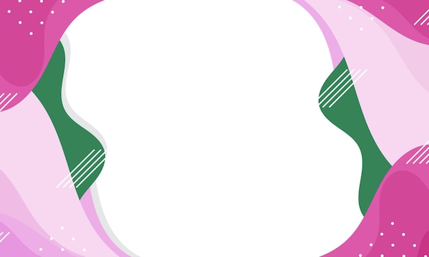 Fondo de garabato abstracto de diseño plano dibujado a mano