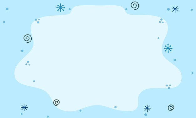 Fondo de garabato abstracto de diseño plano dibujado a mano