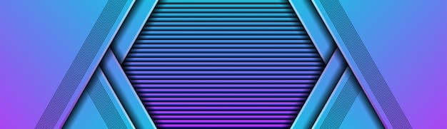 Fondo geométrico 3D abstracto