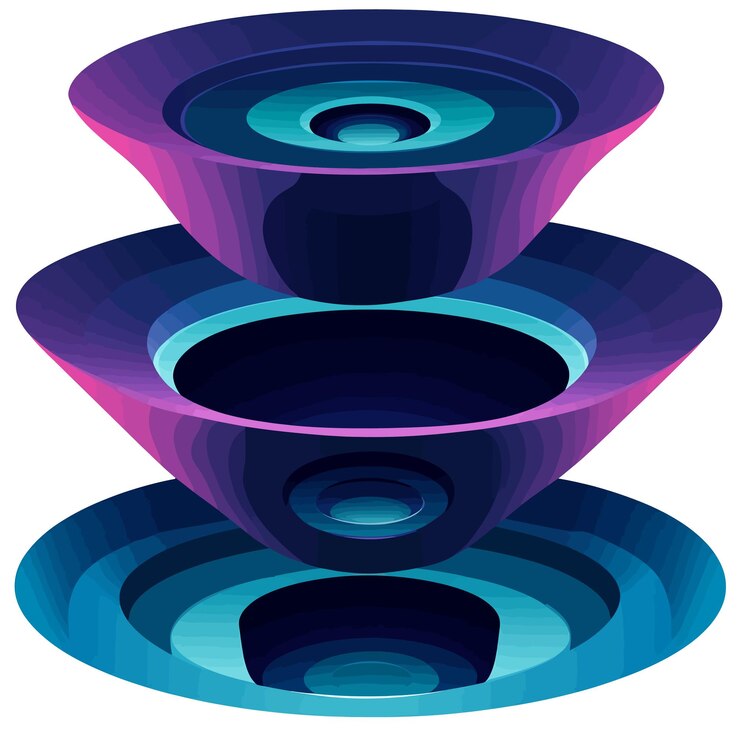Vector fondo geométrico 3d abstracto